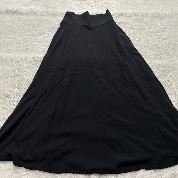 Kira Grace Dresses & Skirts - Kira Grace Womens Portofino Black Lightweight Maxi Skirt Sz M Edgy Goth Girl